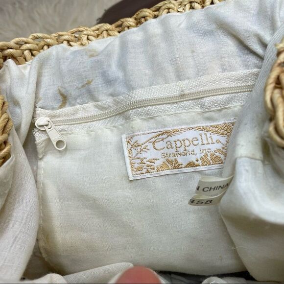 Cappelli Crochet Toyo Straw Backpack - Picture 9 of 11